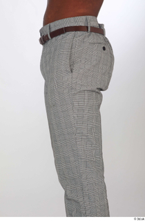 Kavan brown belt casual dressed grey trousers thigh 0003.jpg